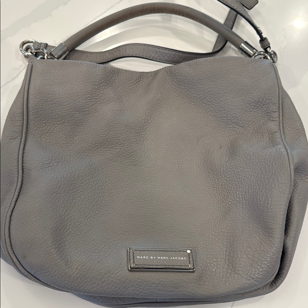 Marc by Marc Jacobs Gray Leather Bag